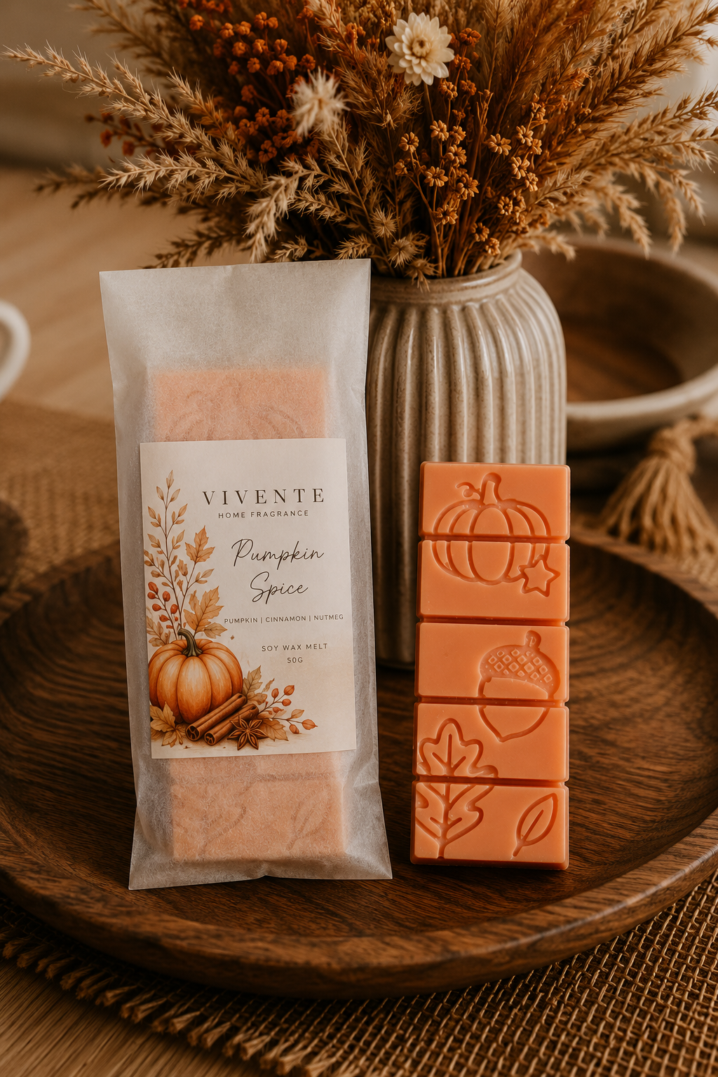 Pumpkin Spice Snap Bar Wax Melt