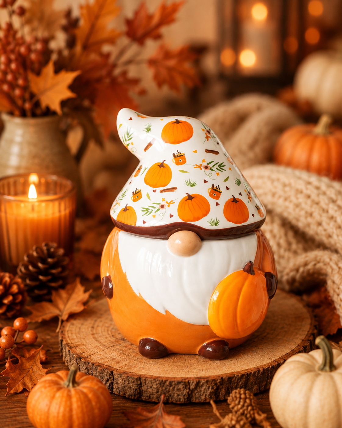 Autumn Gonk Oil Burner and Wax Warmer
