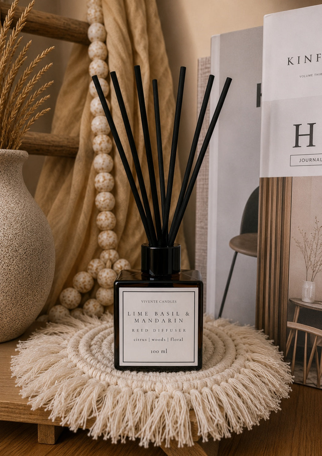 Lime Basil & Mandarin Reed Diffuser